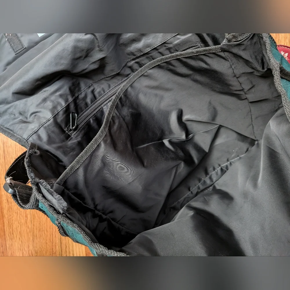 Fossil Y2K Dark Green Messenger Bag